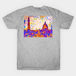 Washington DC Painted T-Shirt